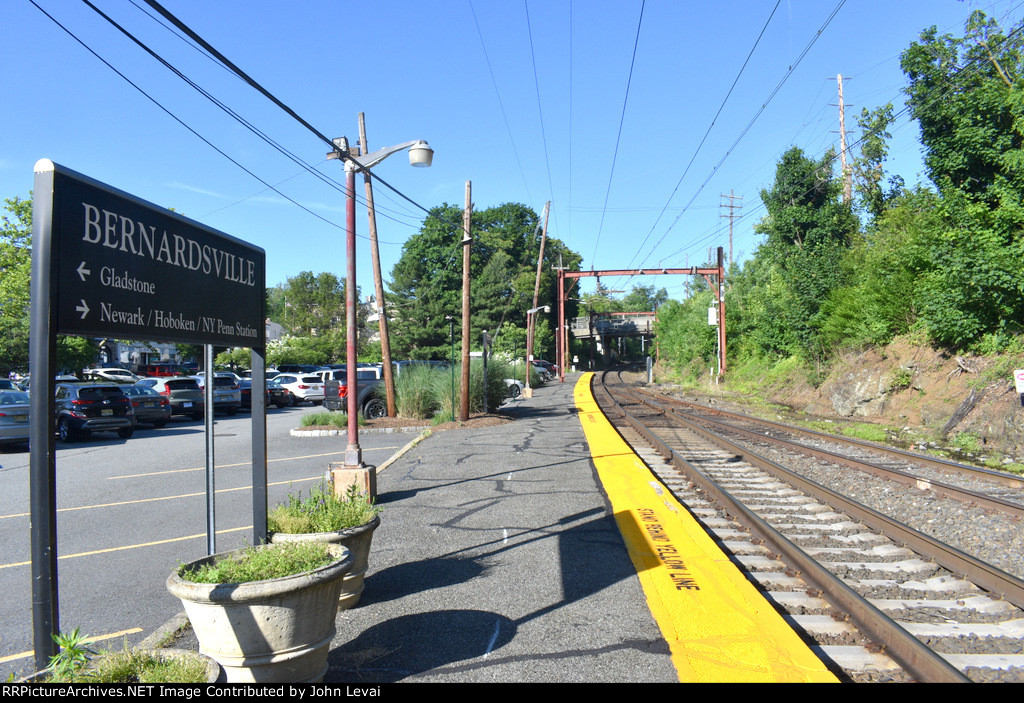 Bernardsville Station-looking east